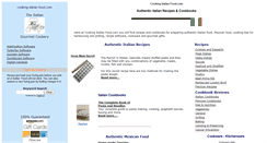 Desktop Screenshot of cooking-italian-food.com